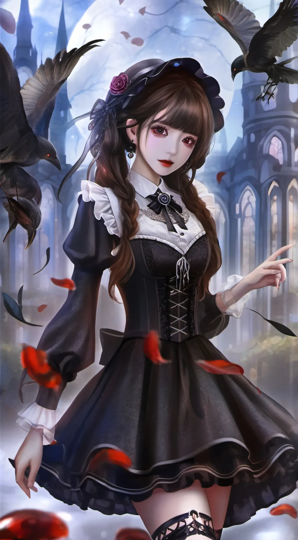 ai character: Lisa  background