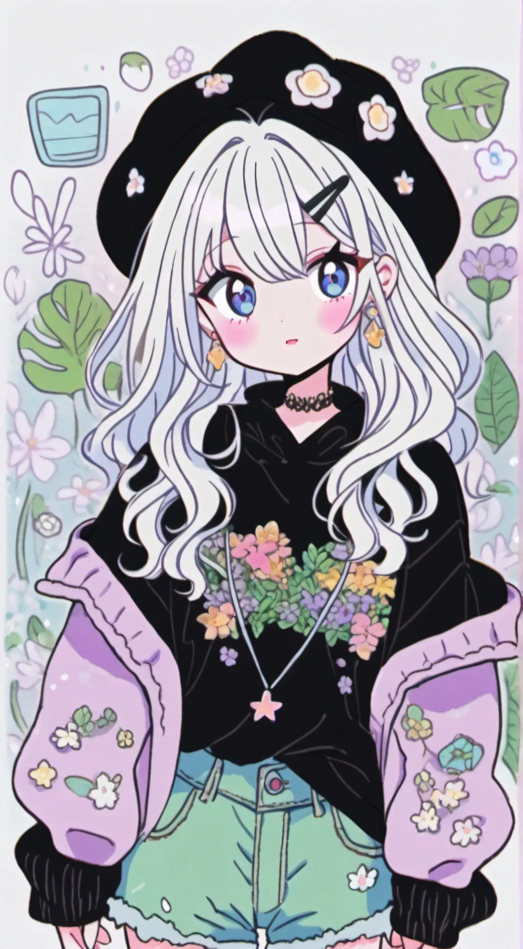 ai character: emily background
