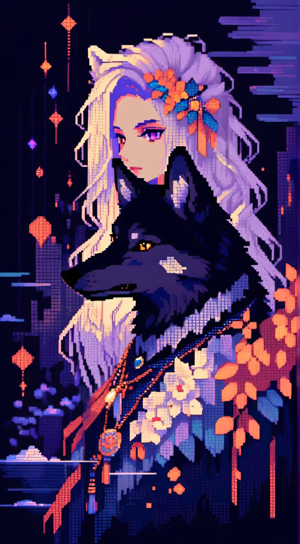 ai character: hybrid background