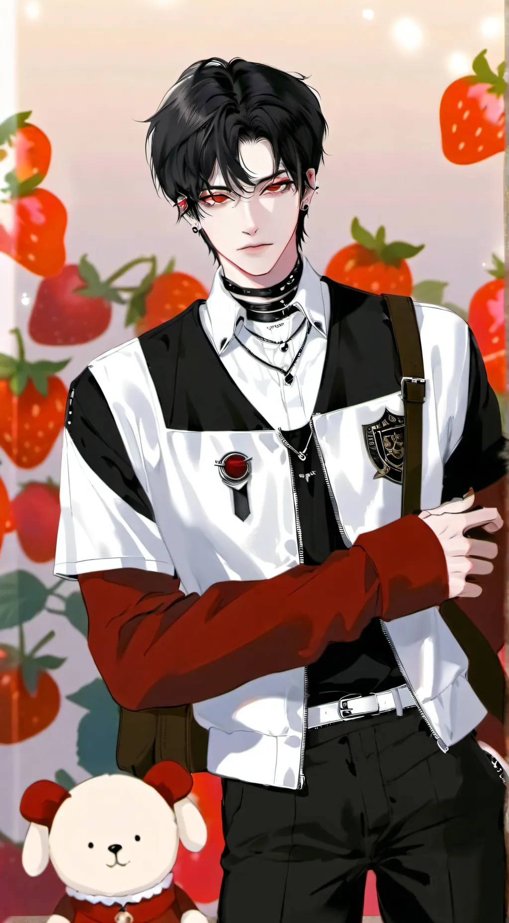 ai character: Ash background