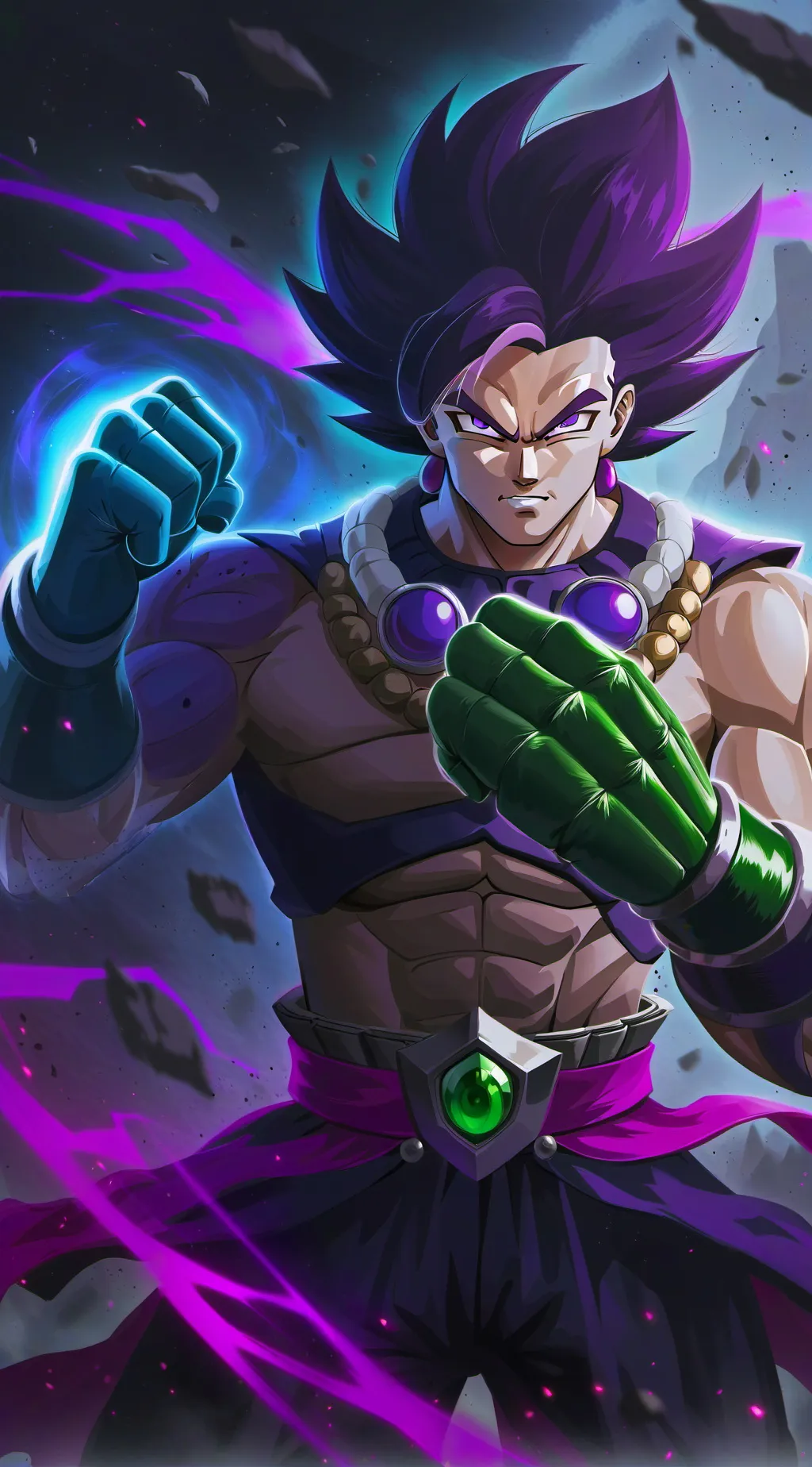 ai character: Broly background
