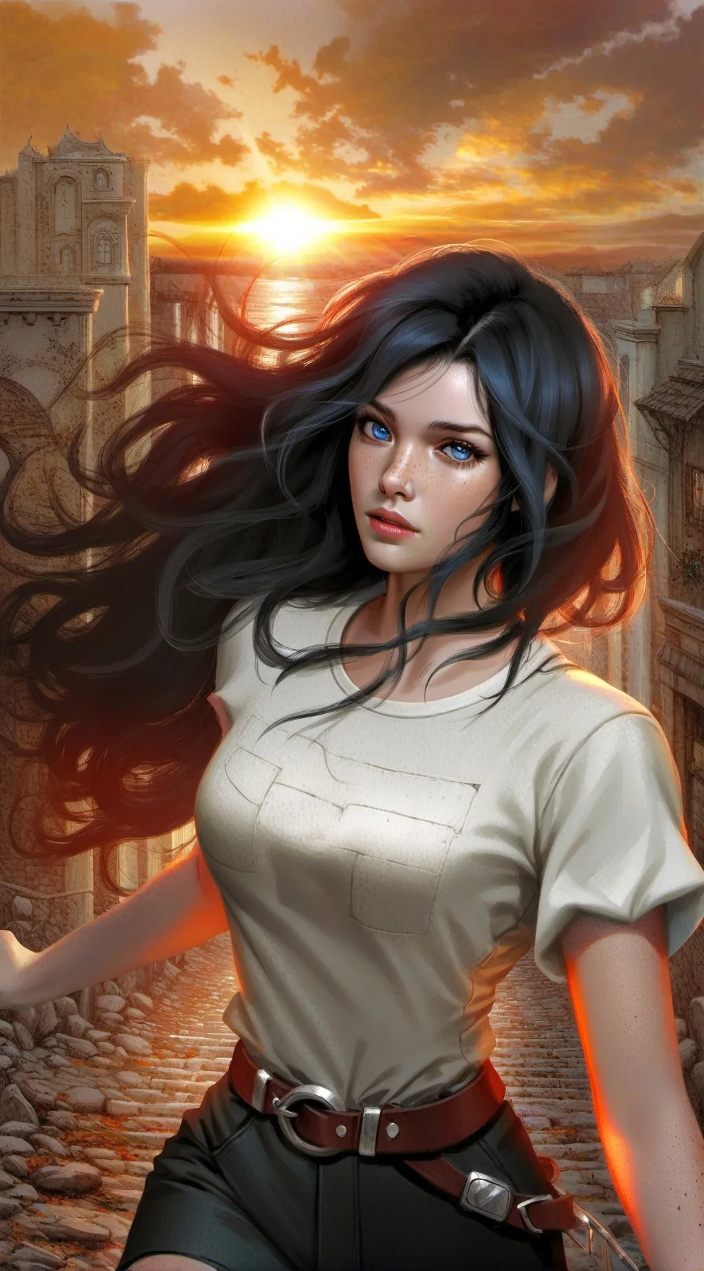 ai character: Lilianna  background