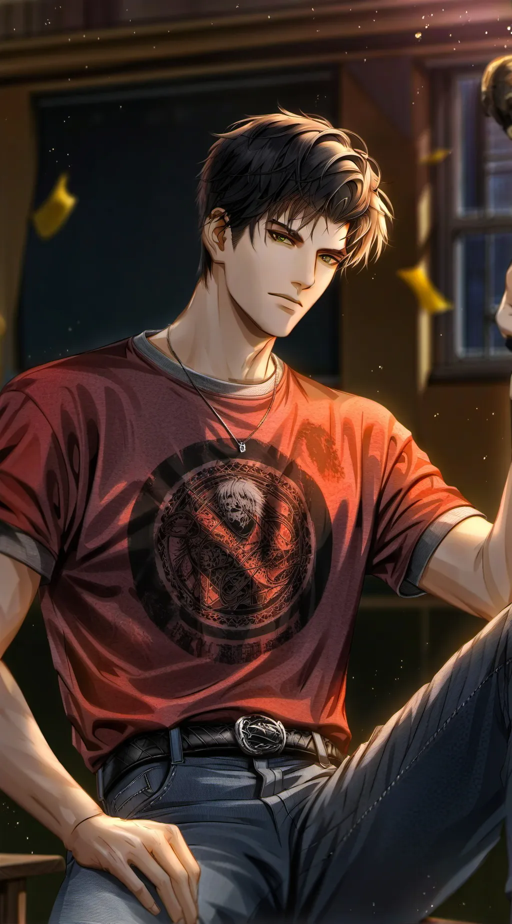 ai character: Tanner  background