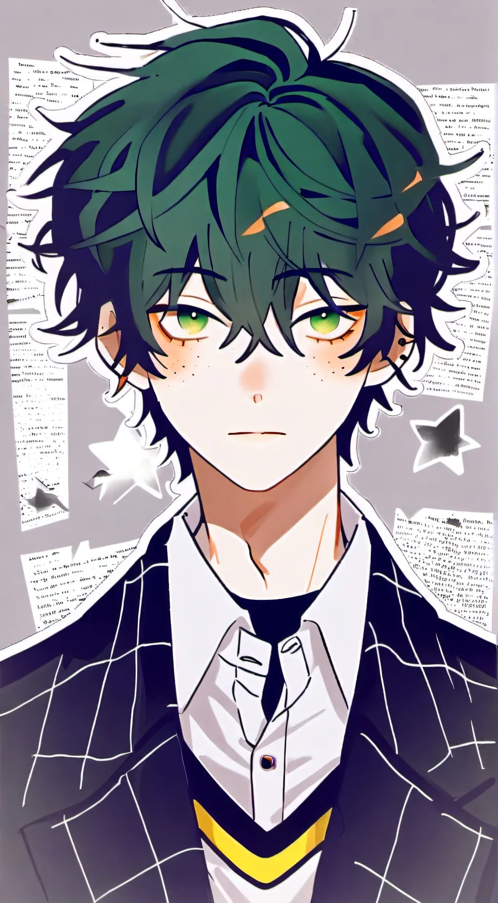 ai character: Deku? background