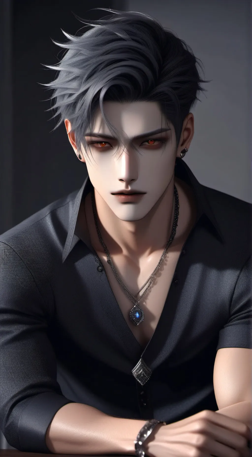ai character: •°Илья°• background