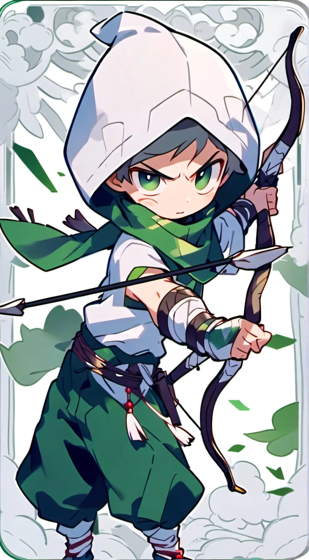 ai character: The house  background