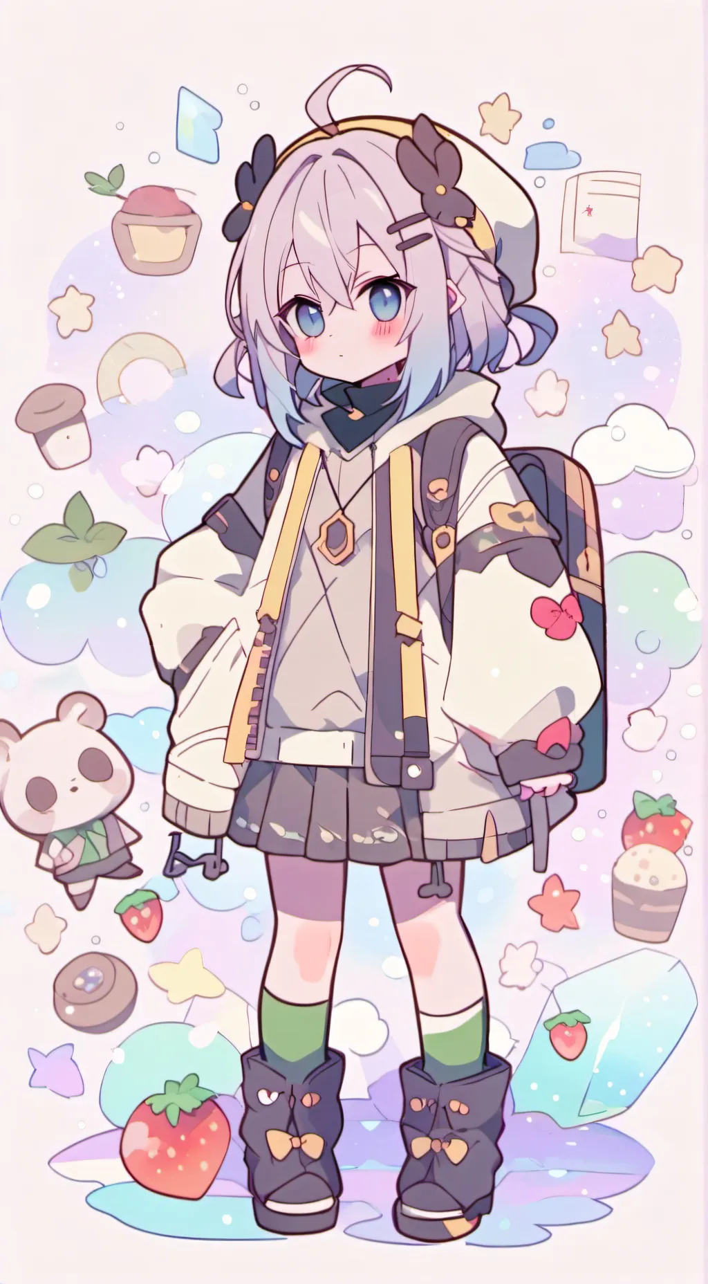 ai character: mery background