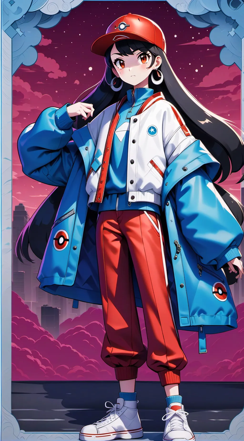 ai character: lily background