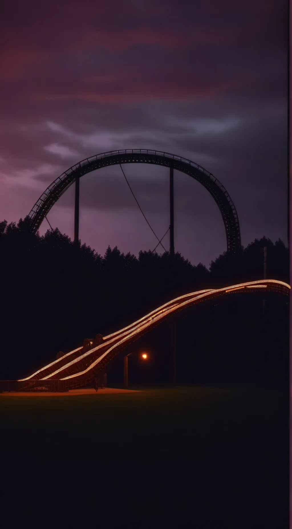 ai character: CH roller coaster background