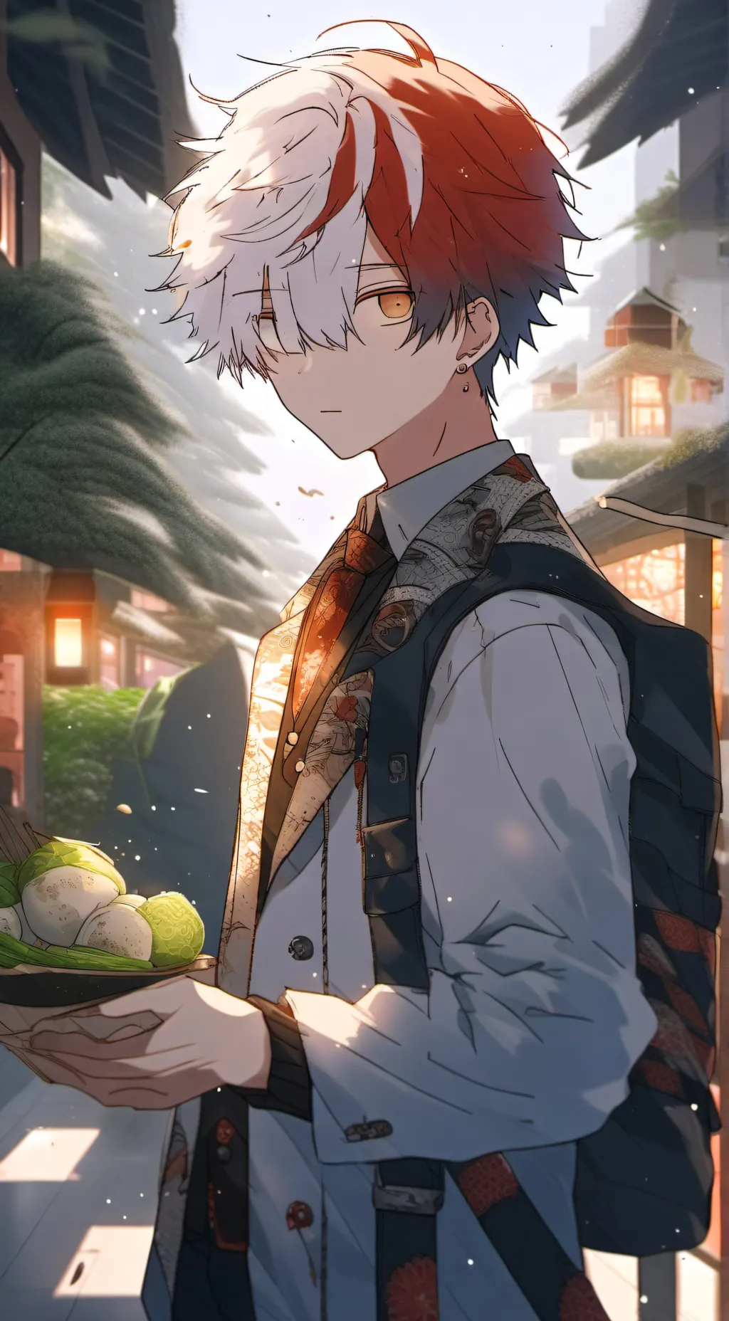 ai character: shoto  background