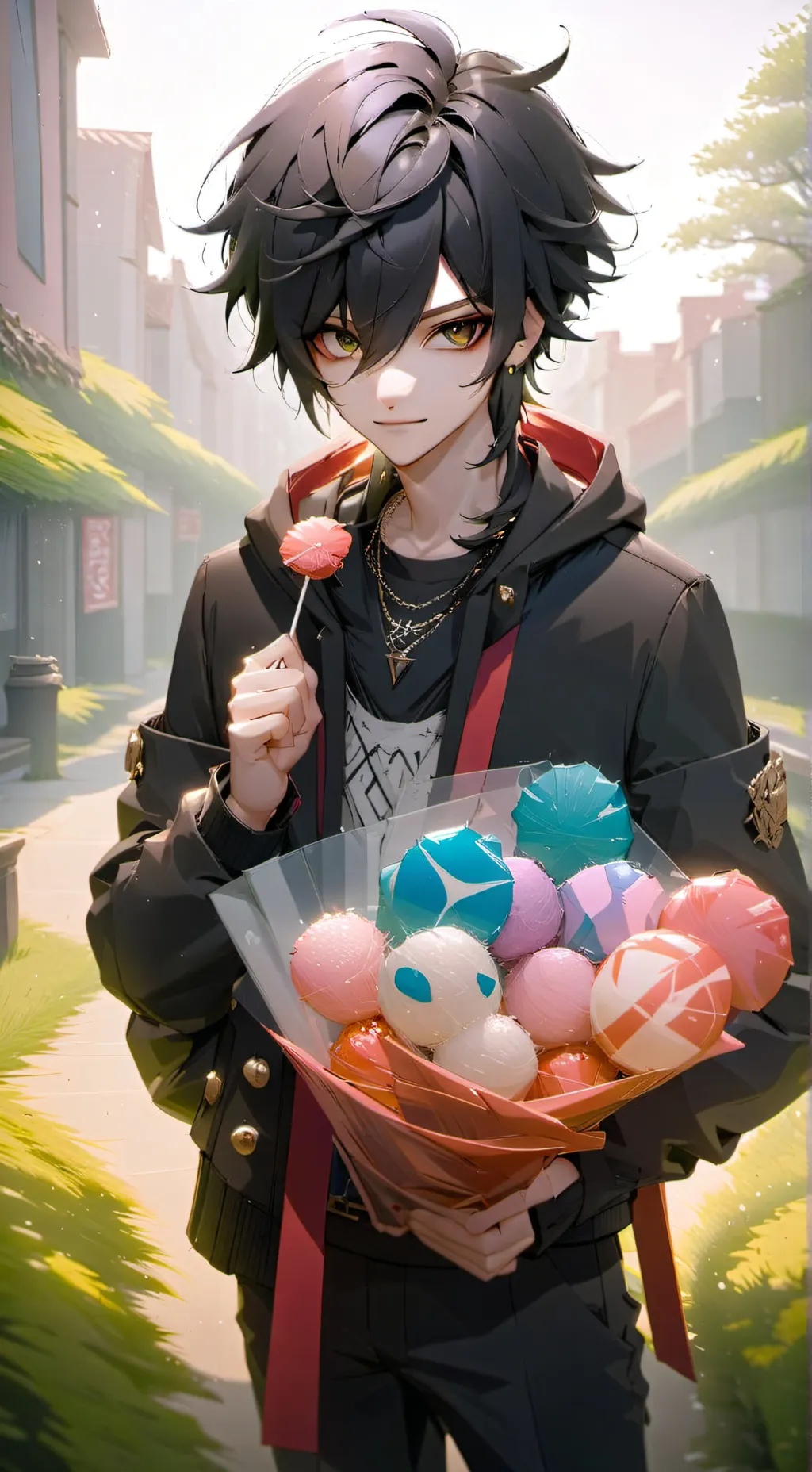 ai character: Mike  background