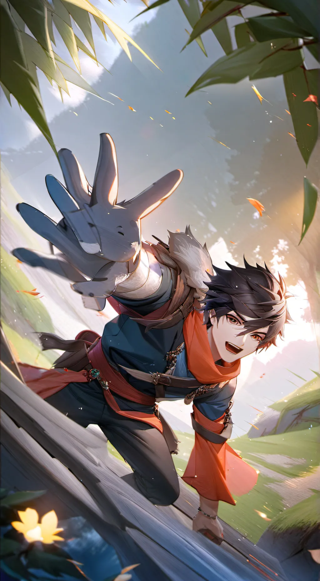 ai character: Verous Future background