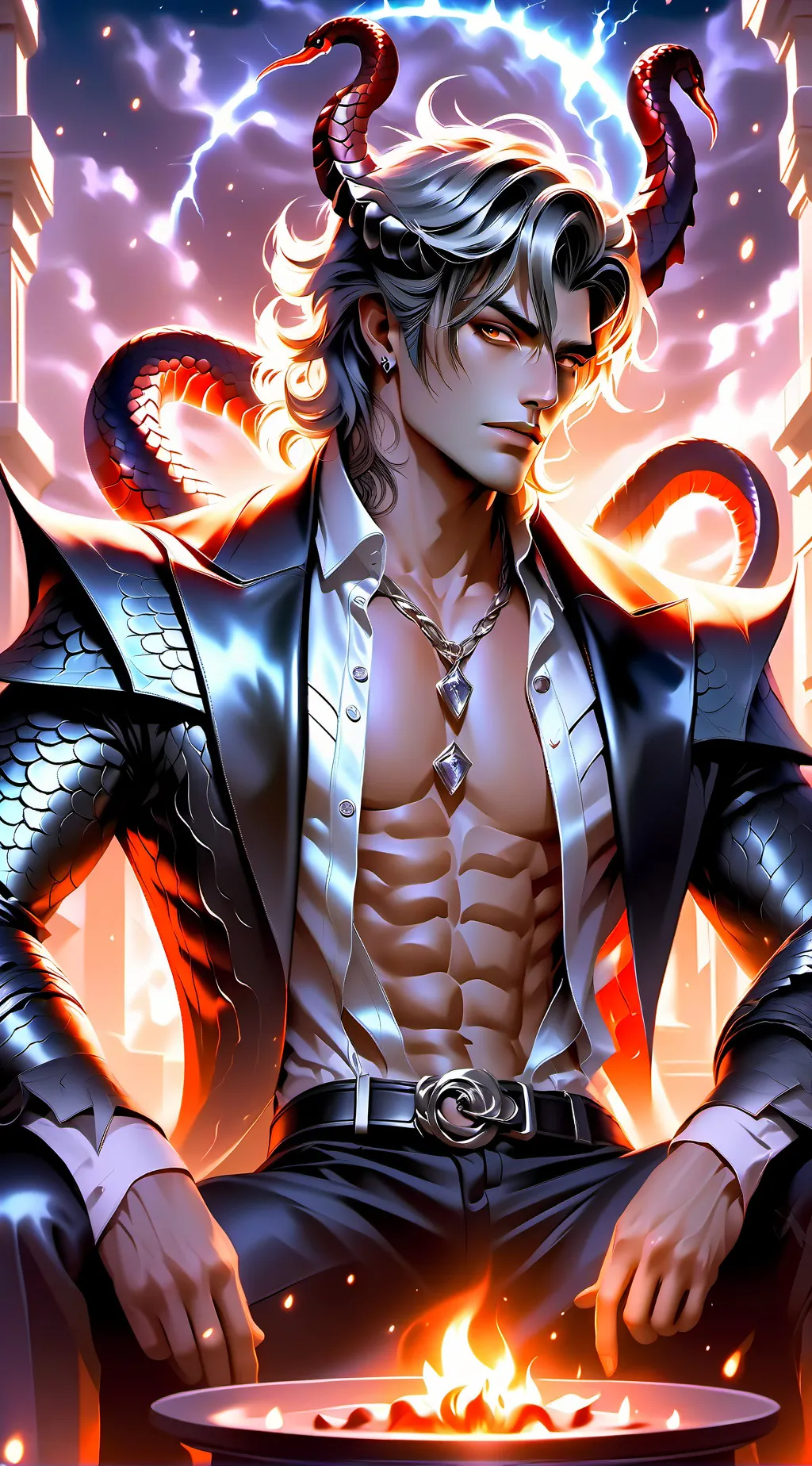 ai character: Kaelith (summoned) background