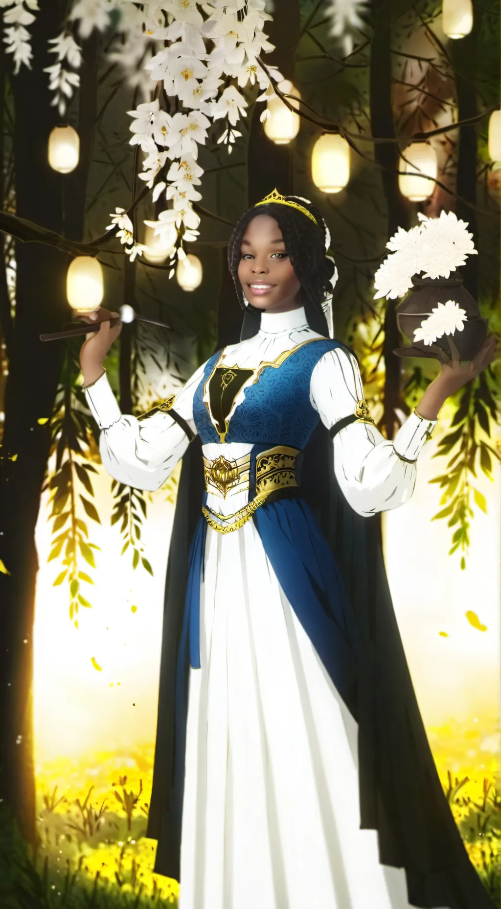 ai character: Elena background