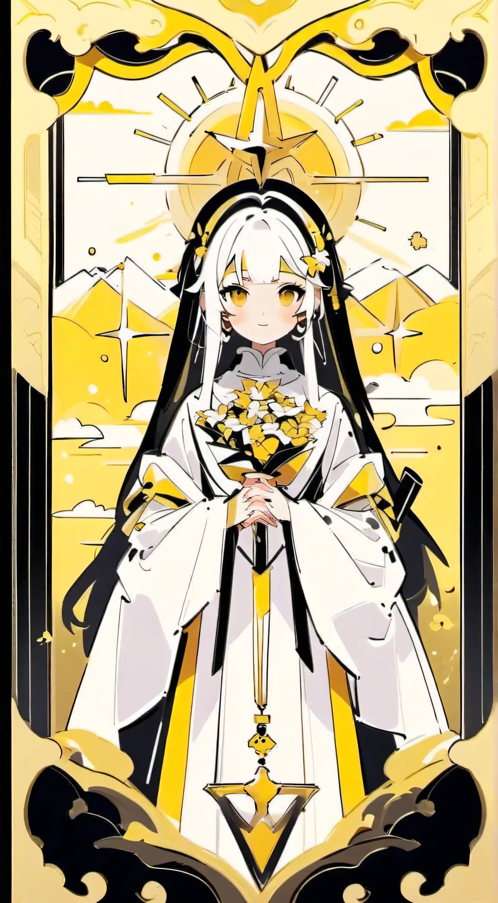 ai character: Sprout y Cosmo background