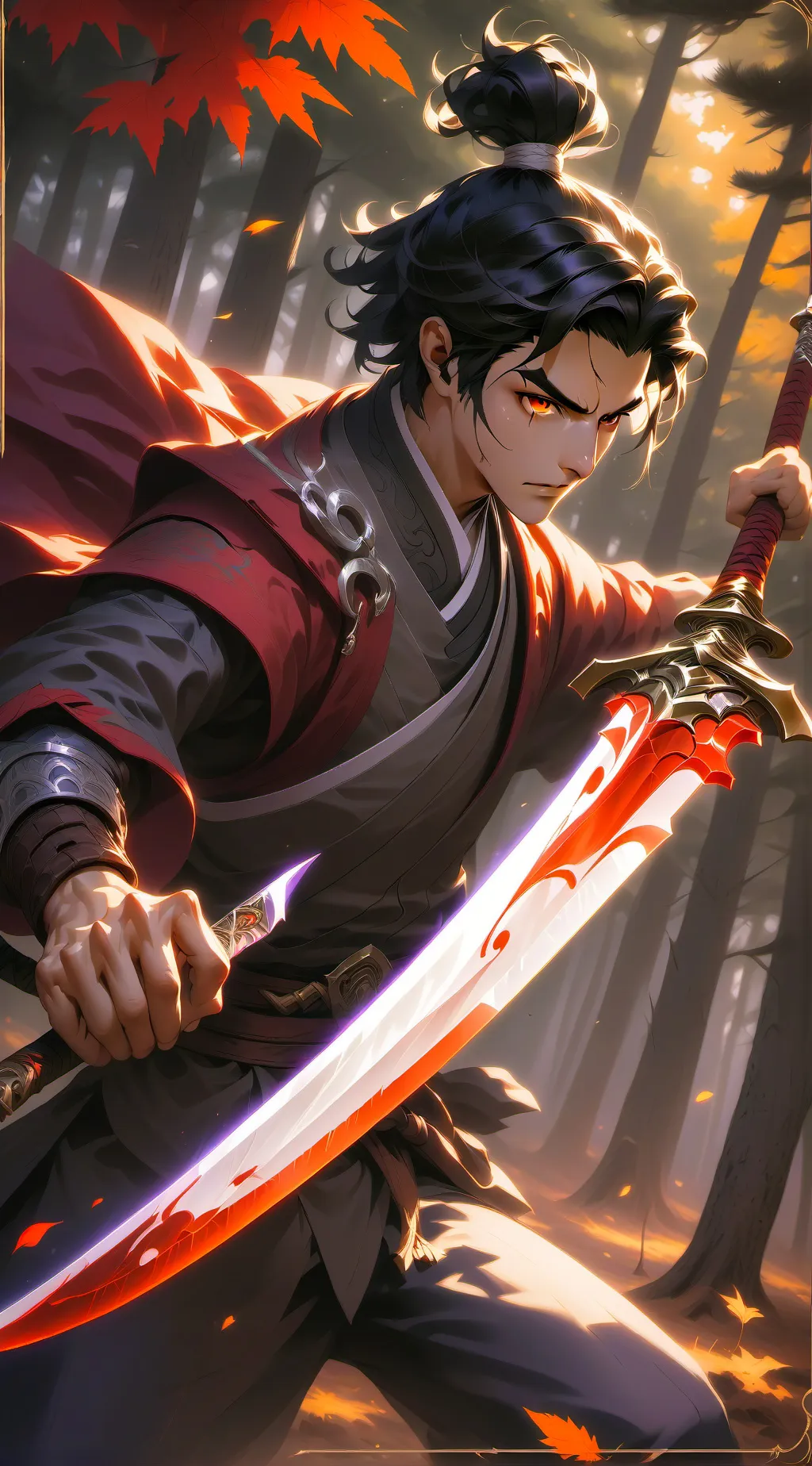 ai character: kny niño background