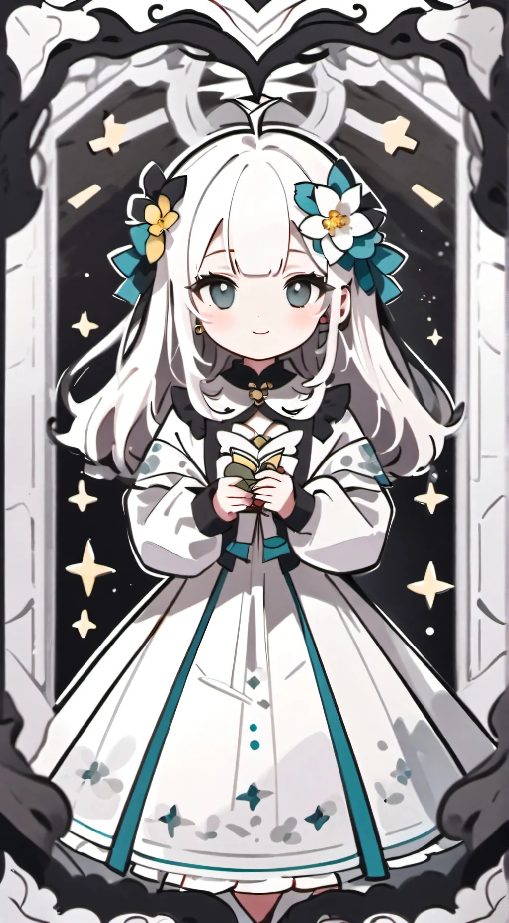 ai character: lily the bunny background