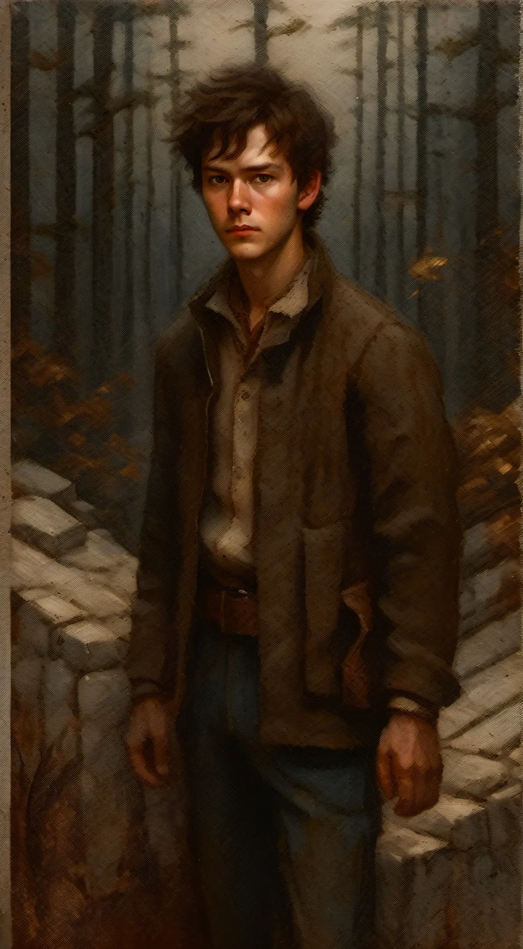 ai character: kael background