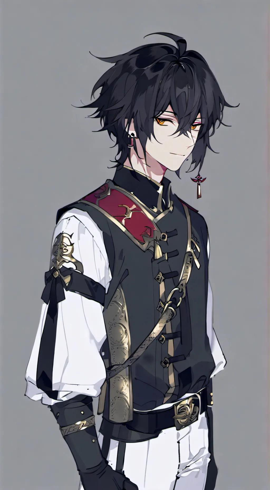 ai character: Caspian Blackwood  background