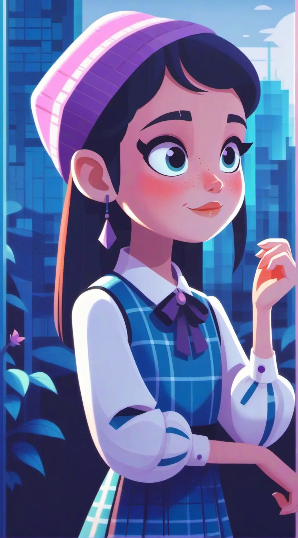 ai character: Alphabet  background