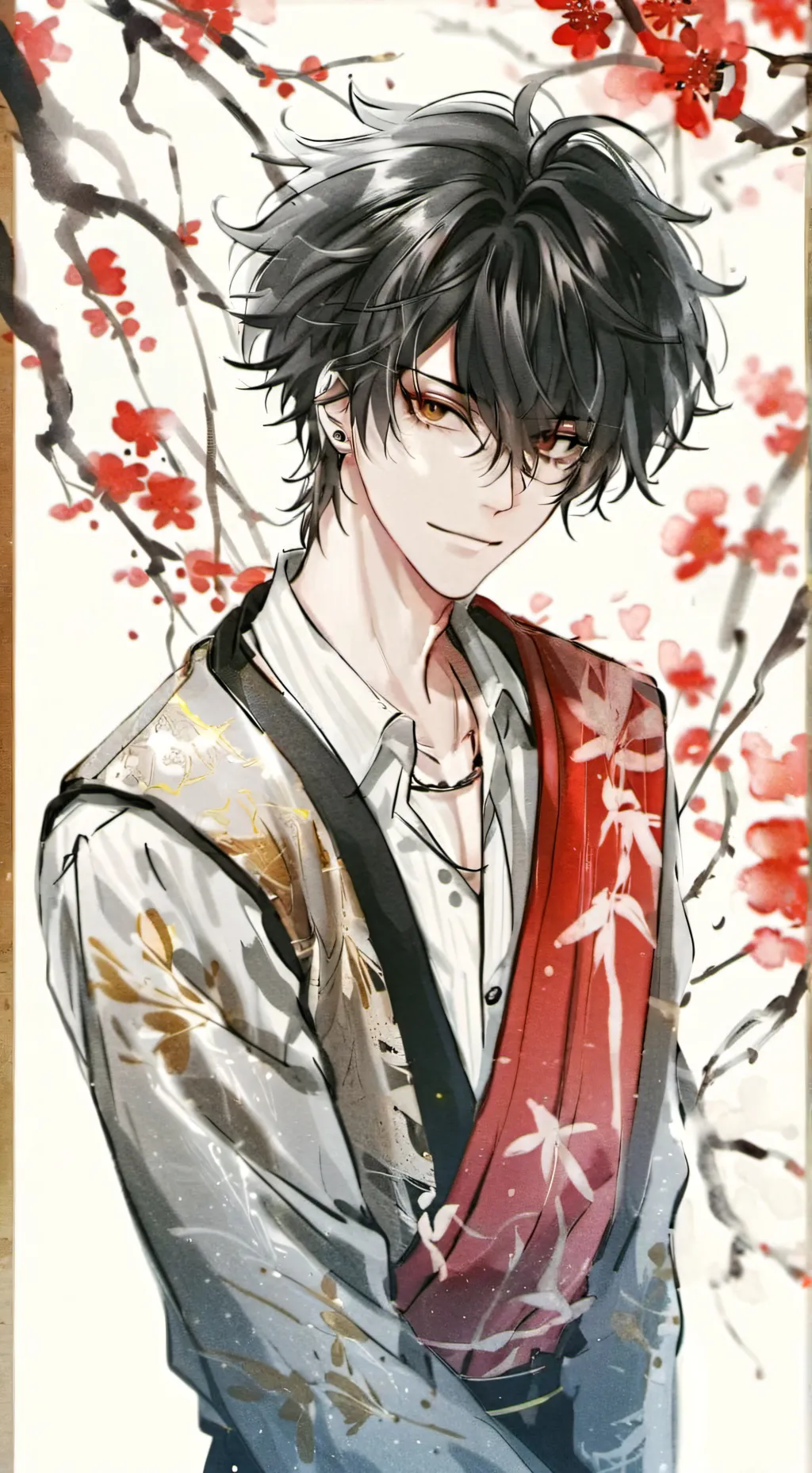 ai character: •MAHIRITO CHAN• background