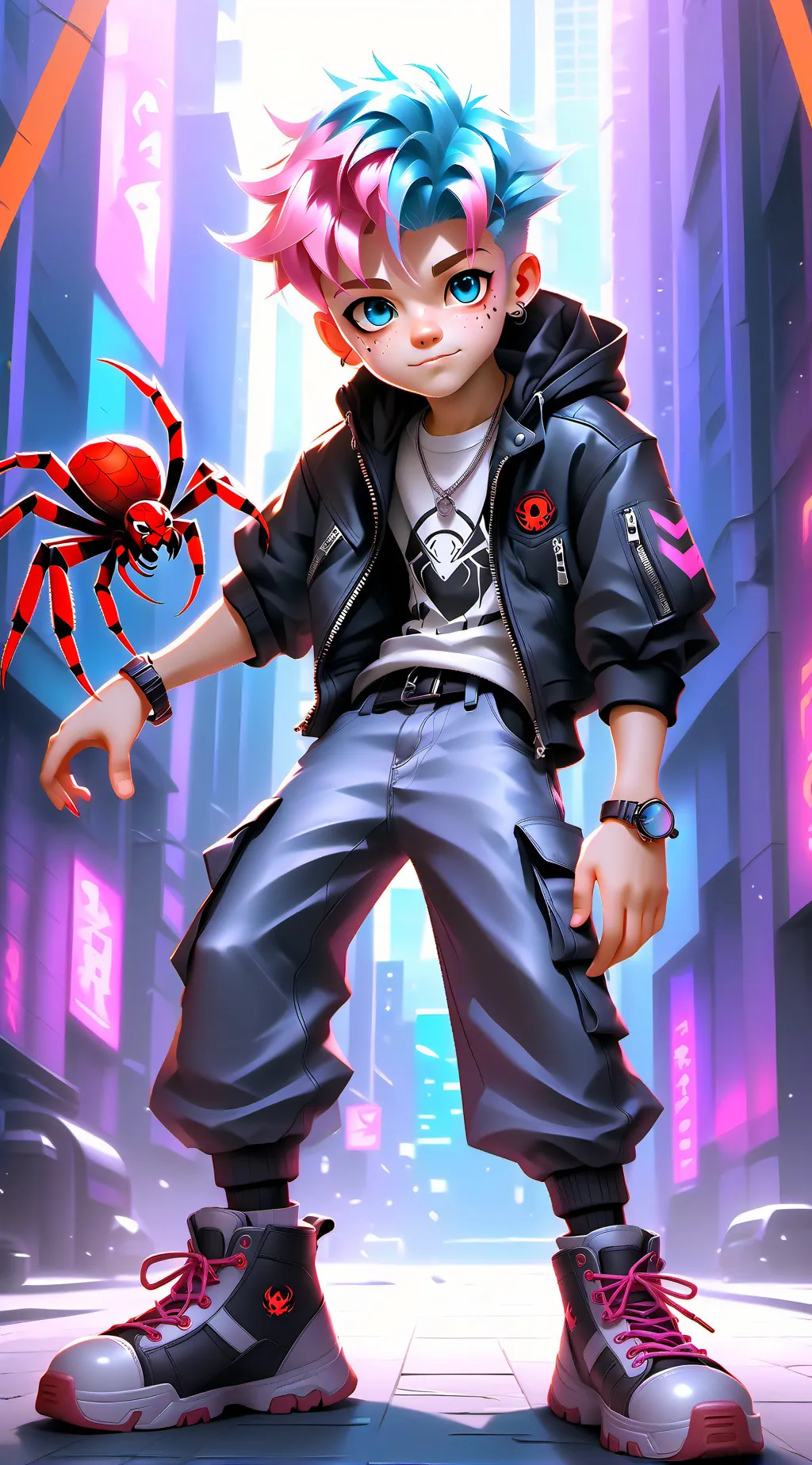 ai character: Hunter background