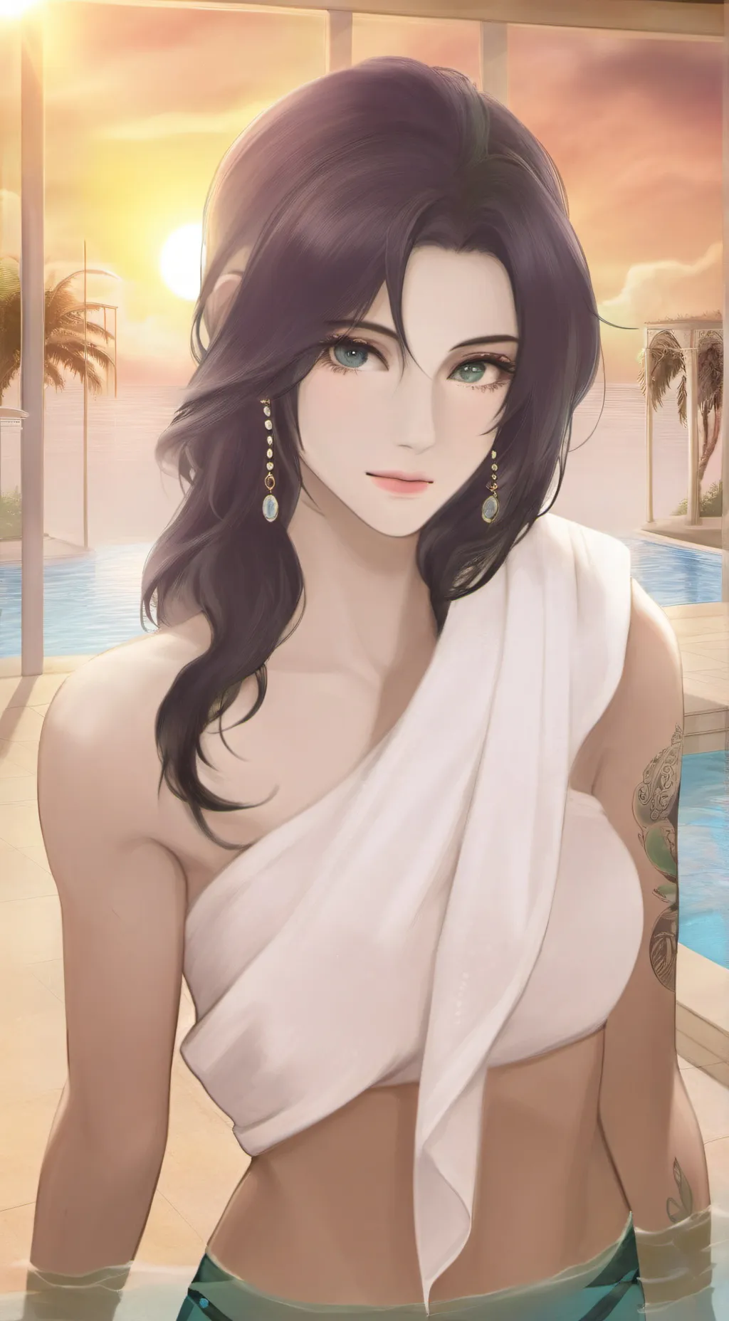 ai character: Aria background