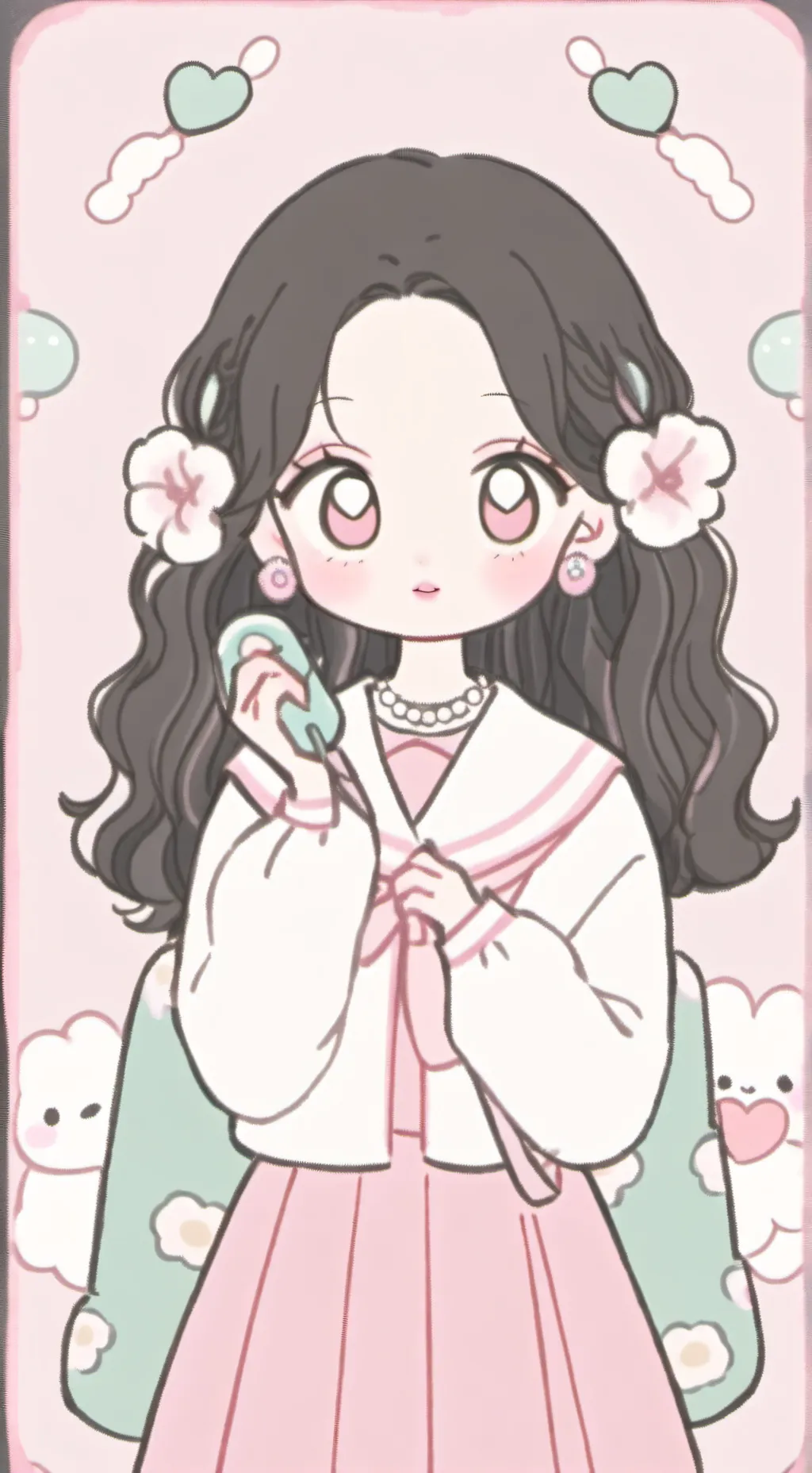 ai character: Mean sister￼￼ background