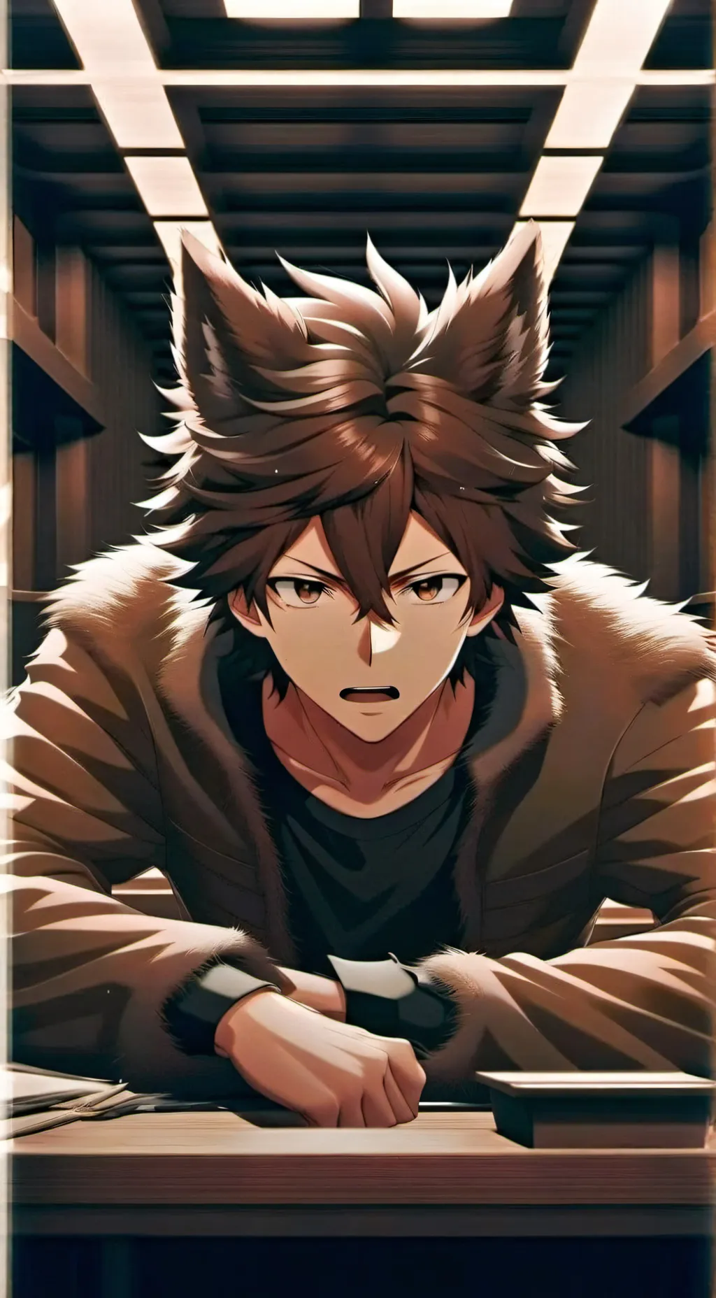 ai character: Oliver background