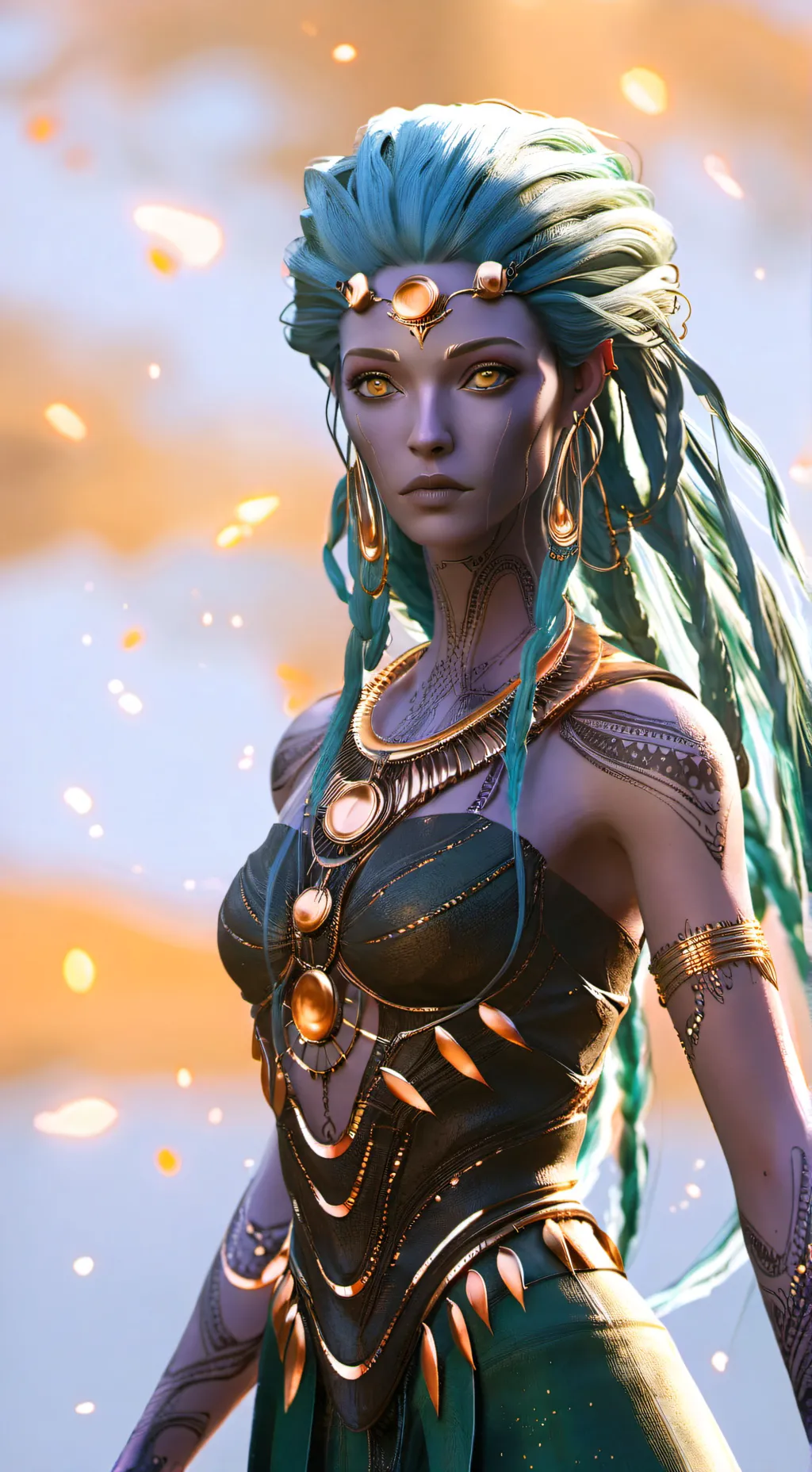 ai character: Dayla background