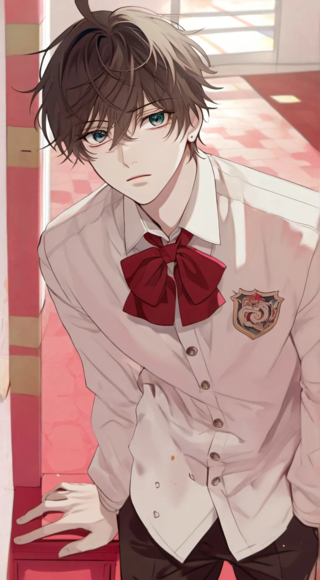 ai character: Anime Whiner background