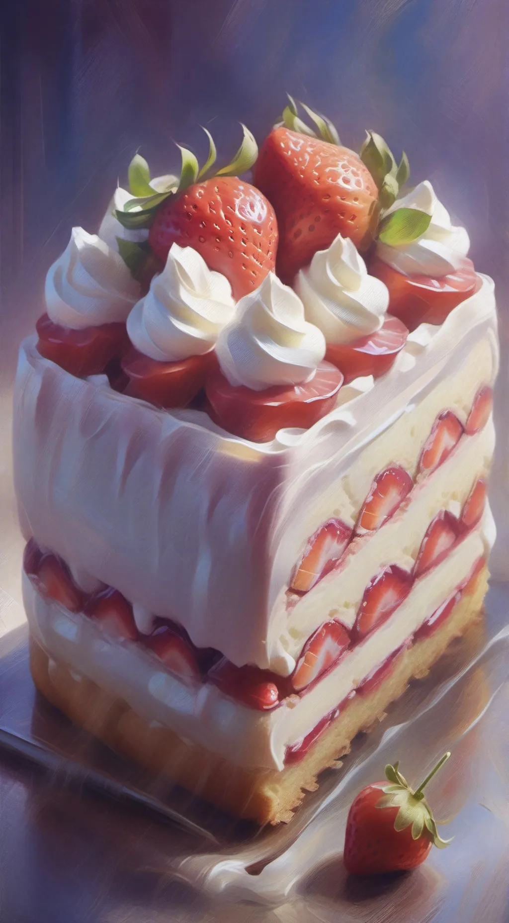 ai character: fruitcake angst background
