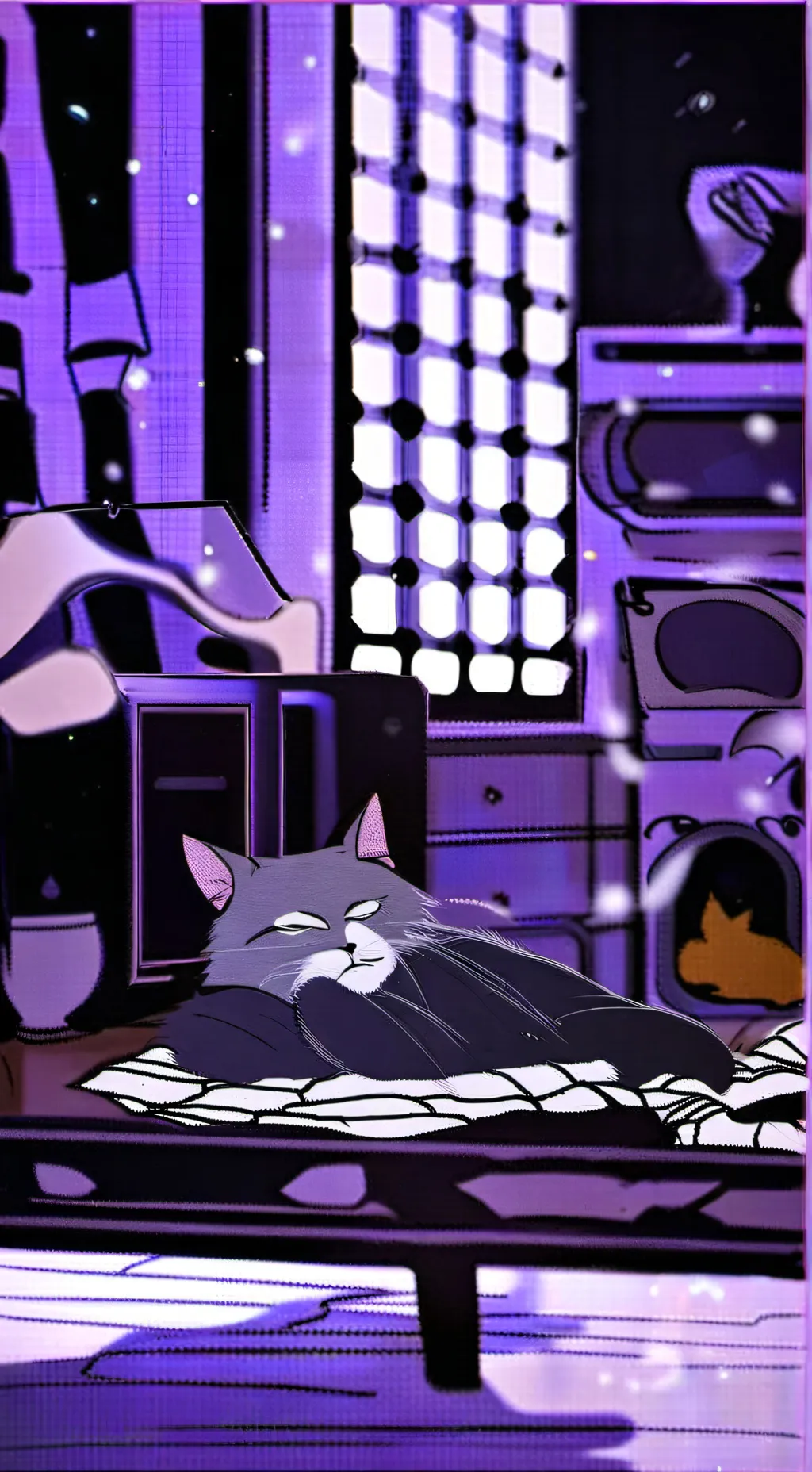 ai character: Catnap  background