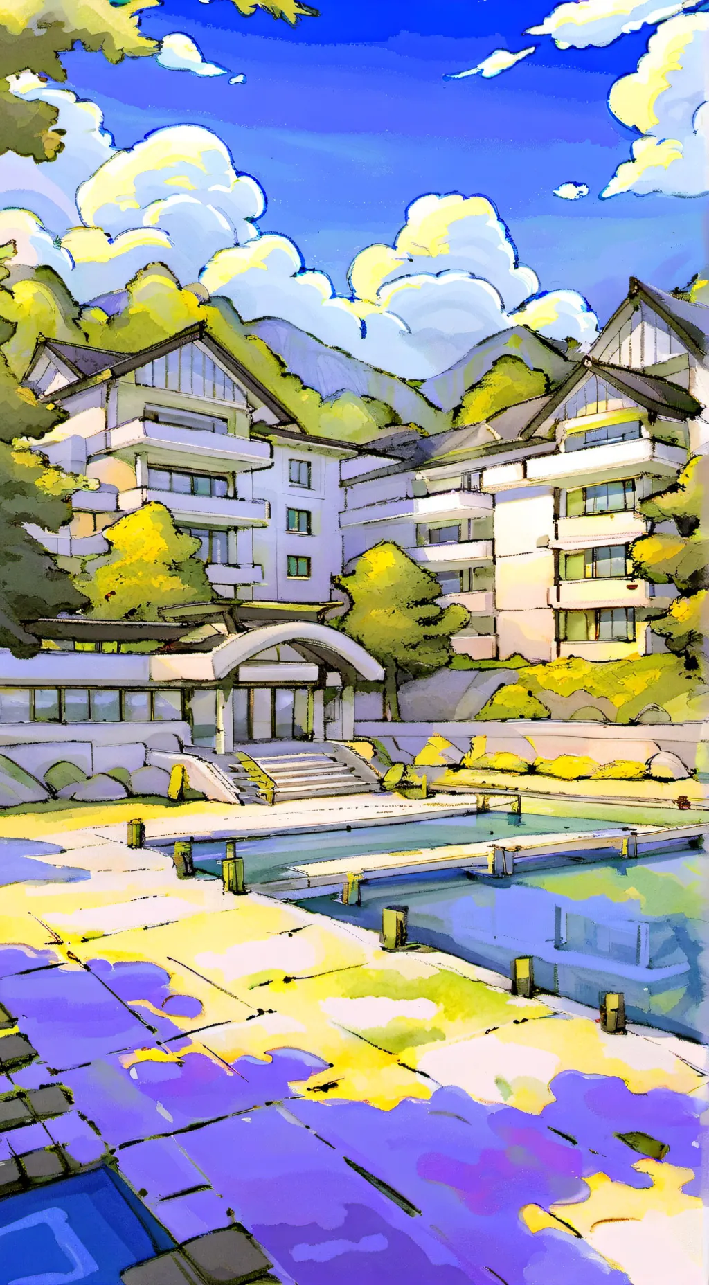 ai character: School! background