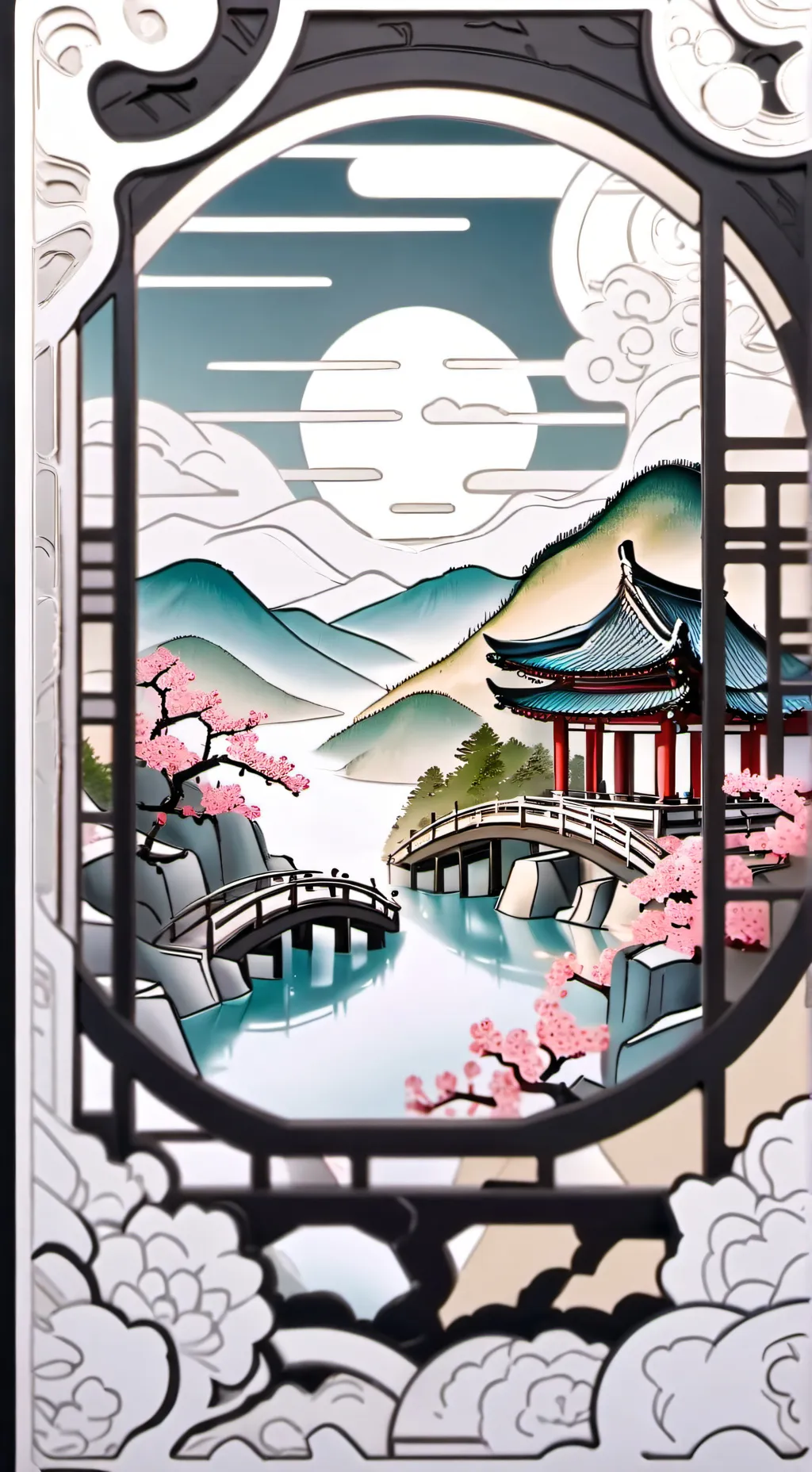 ai character: Korean helper background