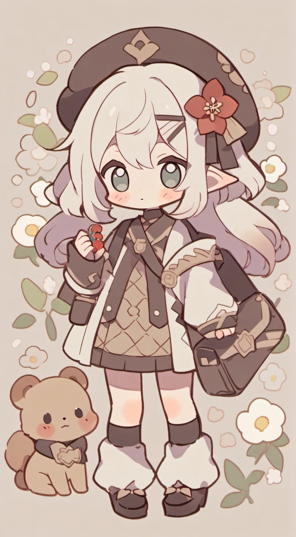 ai character: Milly background