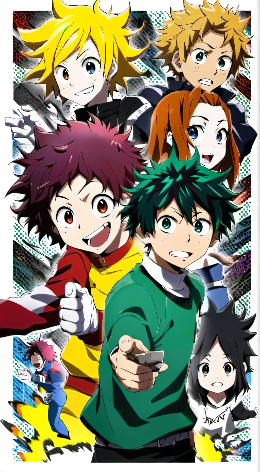ai character: mha- background