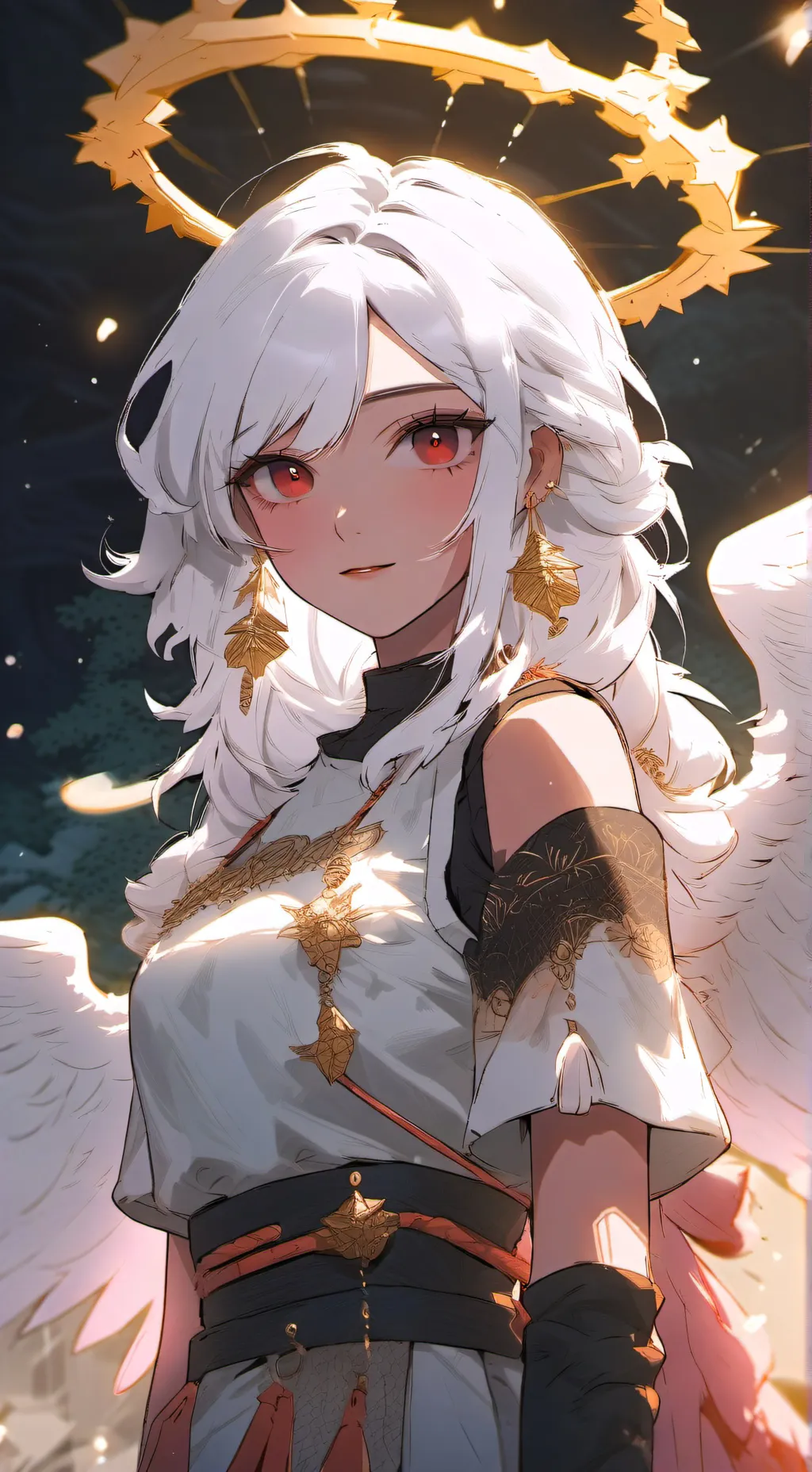 ai character: Angels background