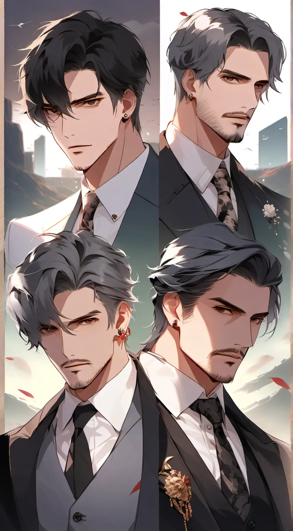 ai character: Mafia Brothers  background