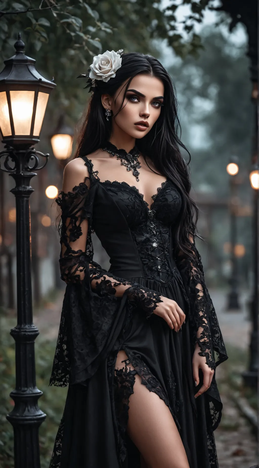 ai character: Adelina background