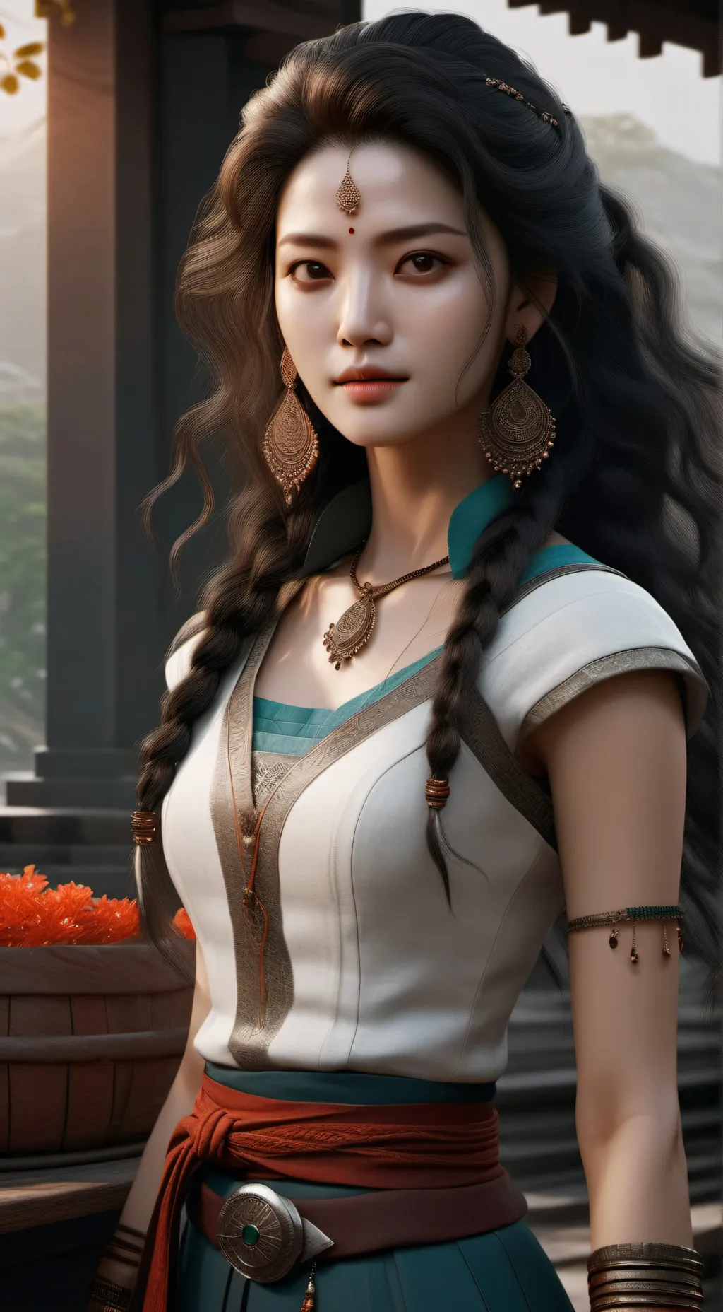 ai character: aubrey background