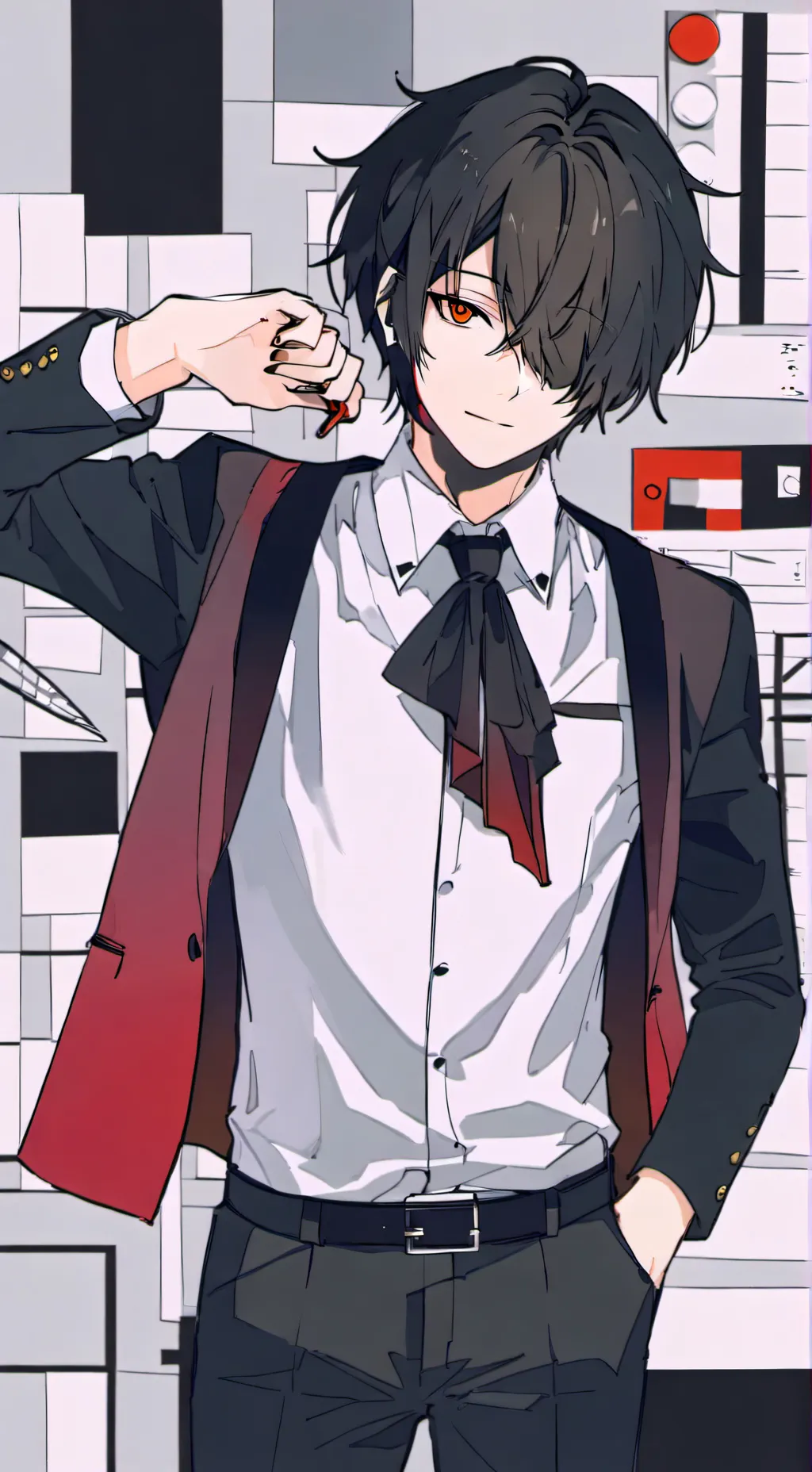 ai character: Albert Fairfield  background