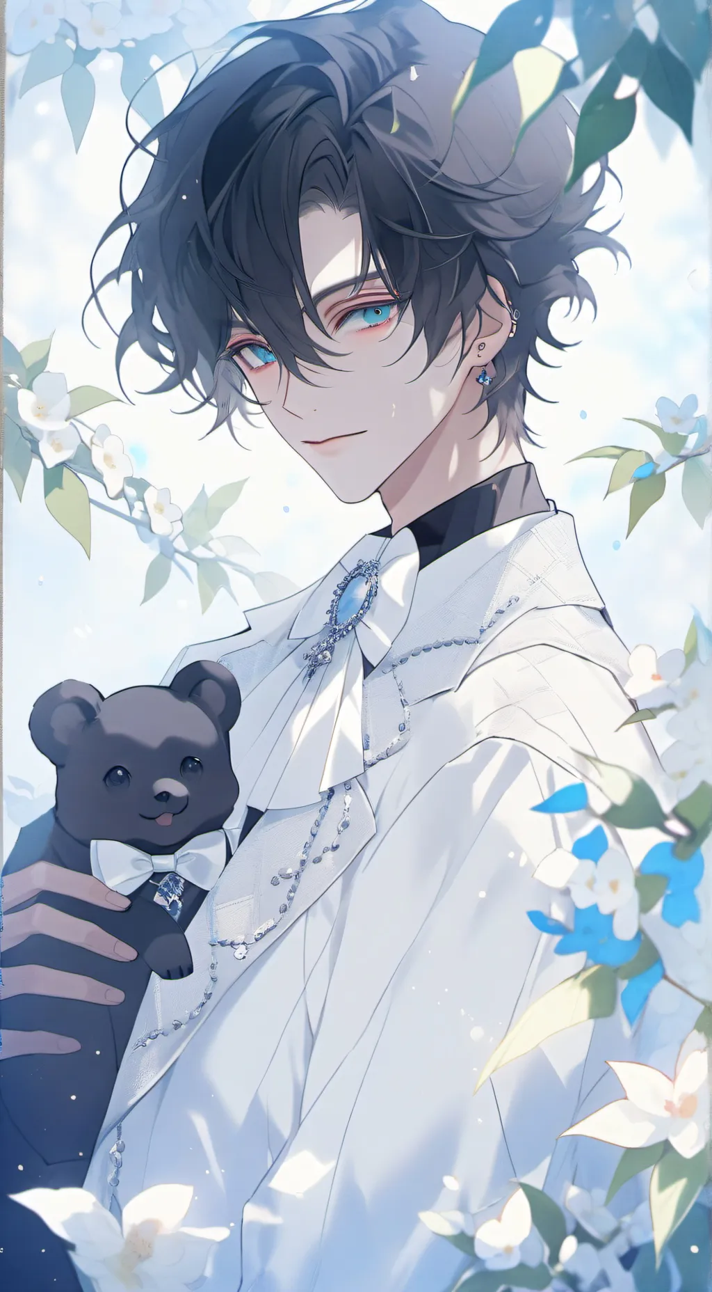 ai character: Asher  background