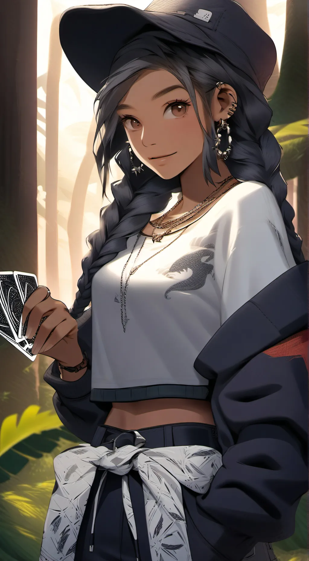 ai character: Esther  background