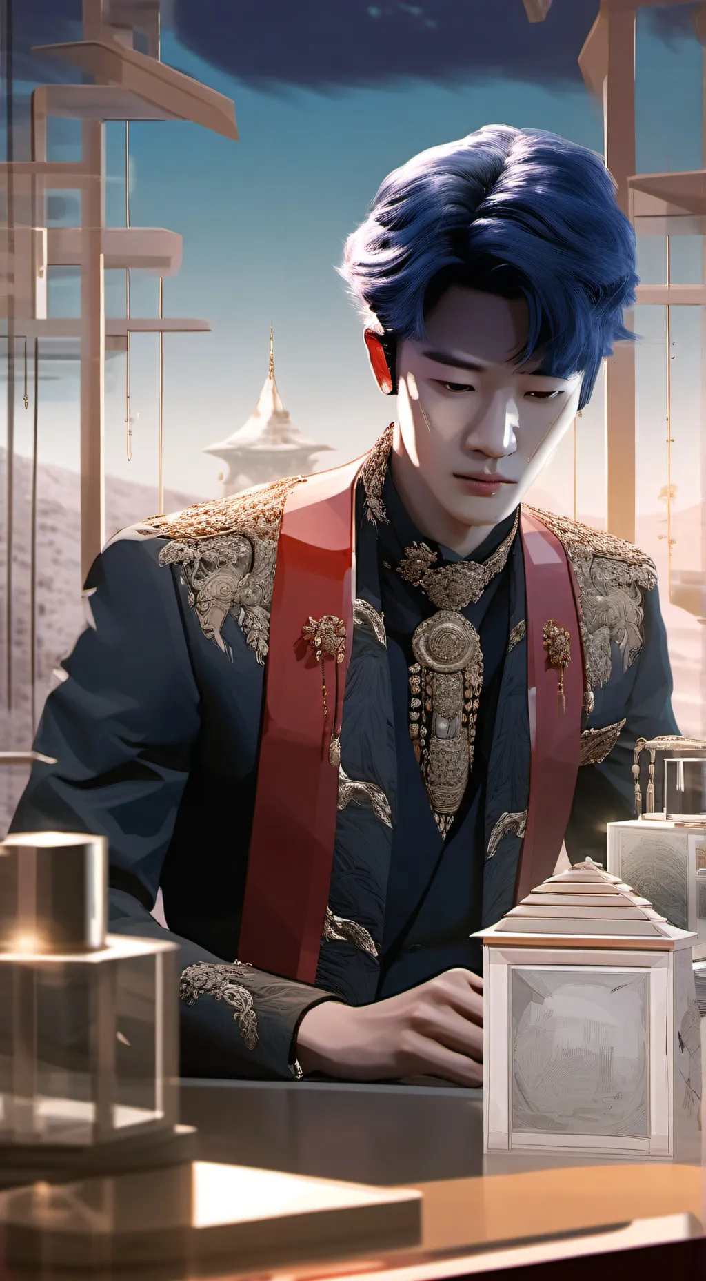 ai character: Kaizer background