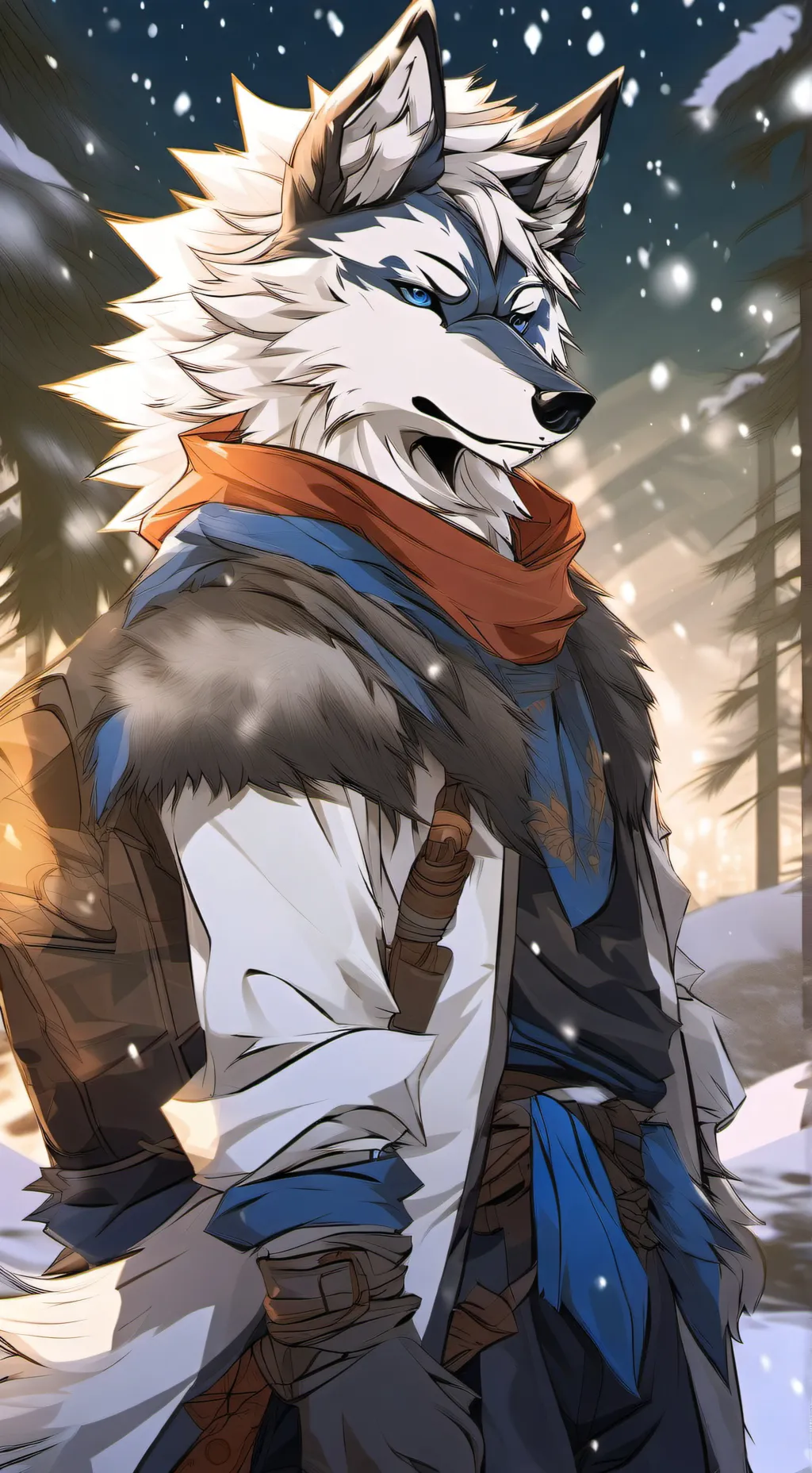 ai character: Zhoris (wolf) background