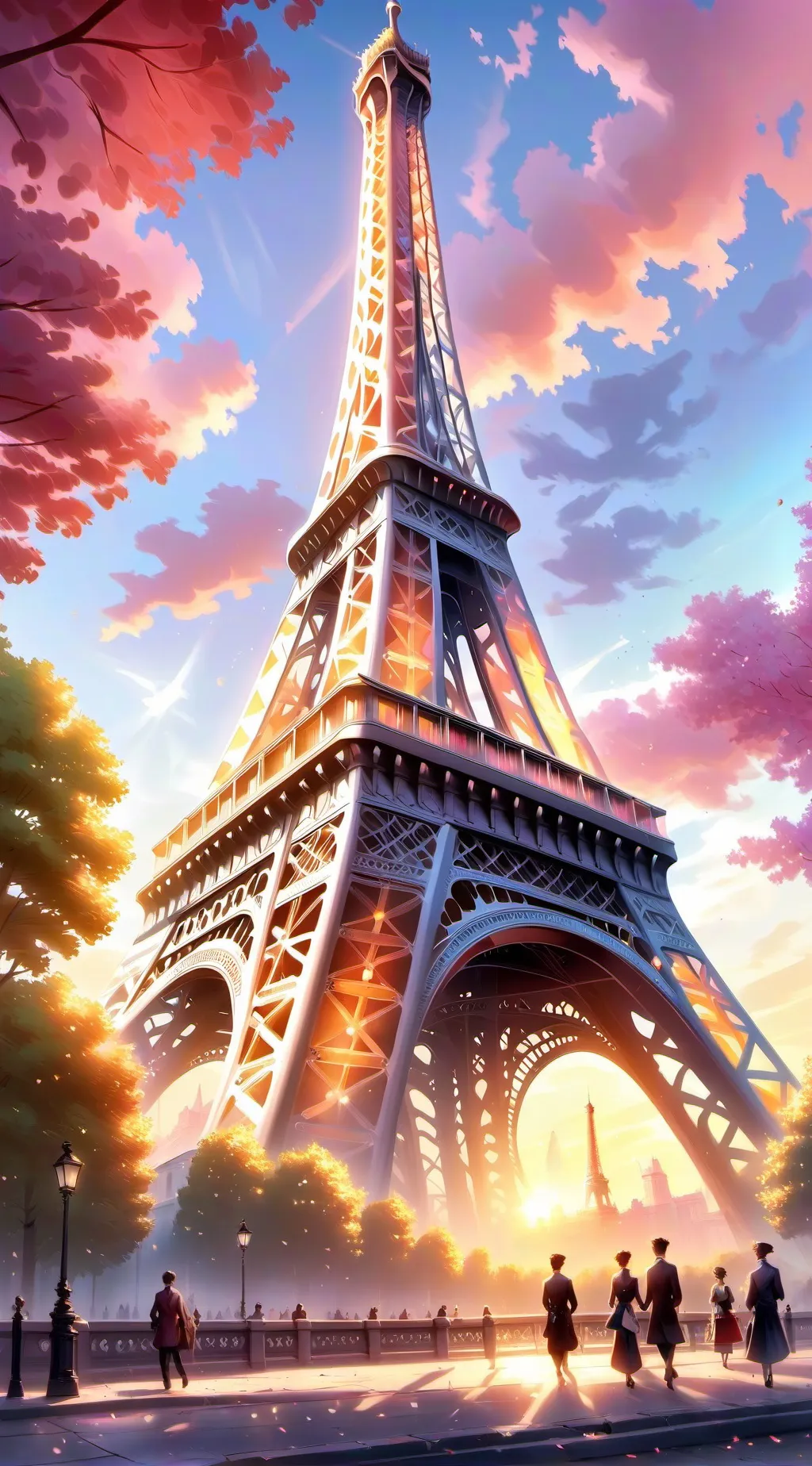 ai character: miraculous ladybug background