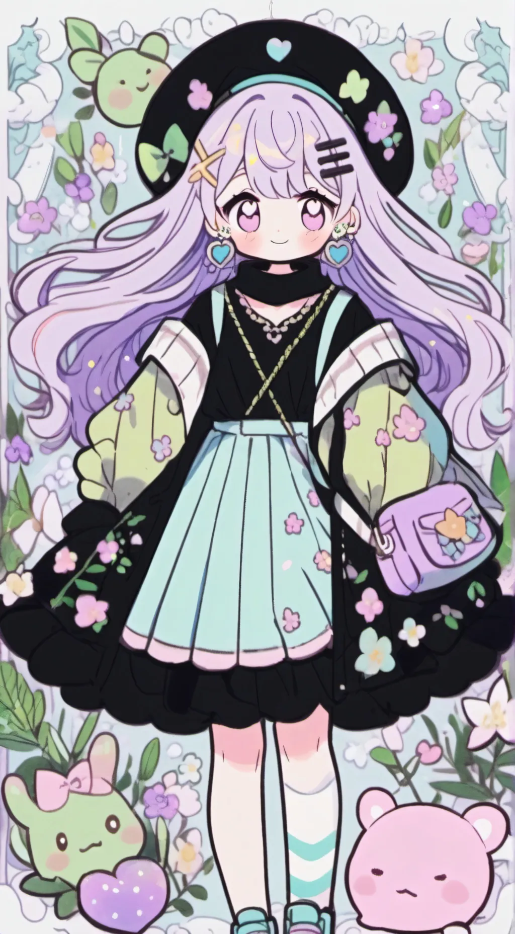 ai character: ur bff background