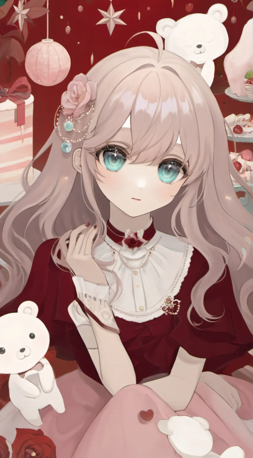 ai character: Melody  background