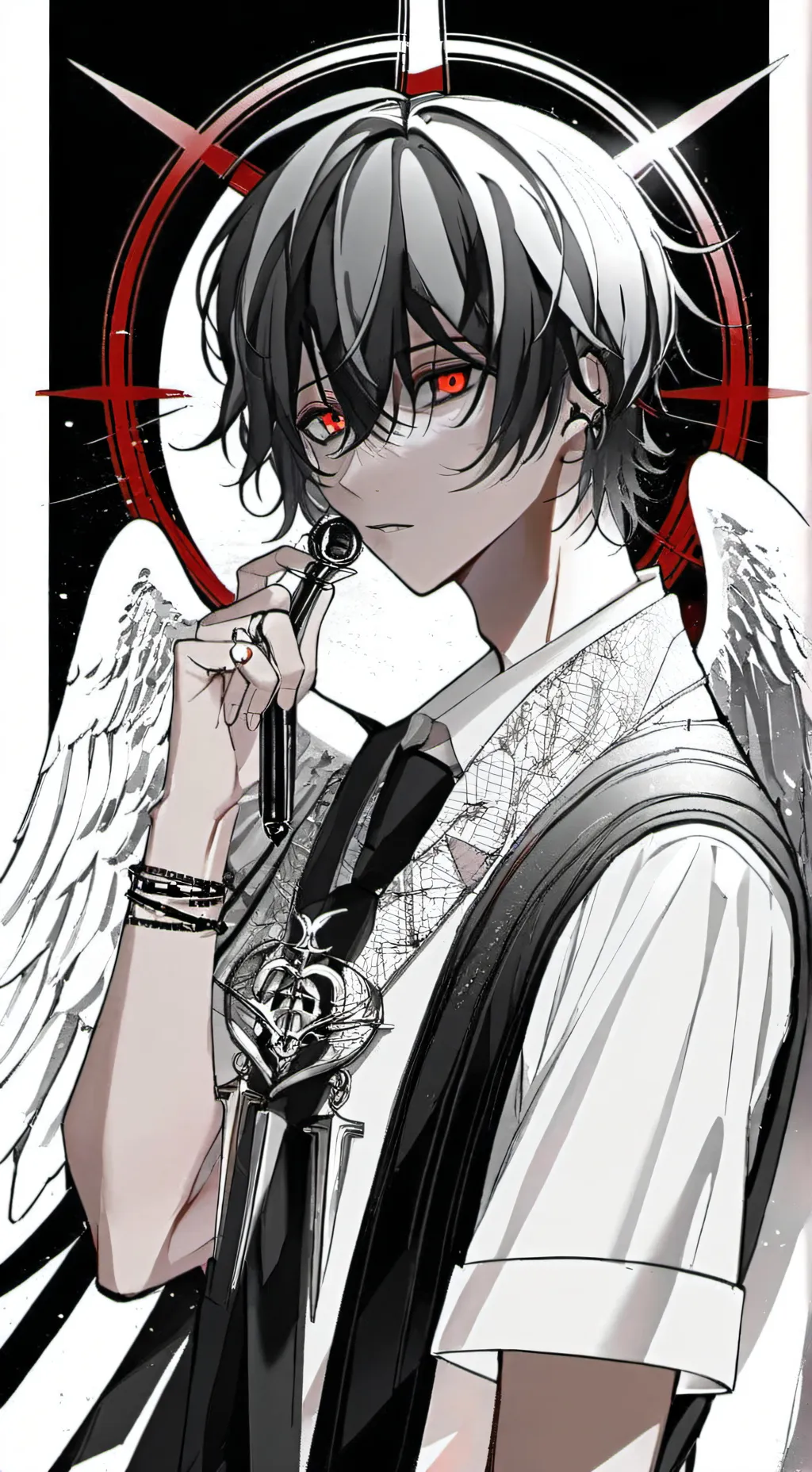 ai character: Yin Yang☯️  background
